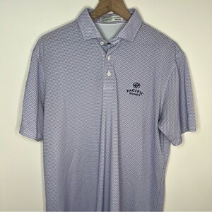 Pacific Dunes Men's Polo Shirt - Soft Blue